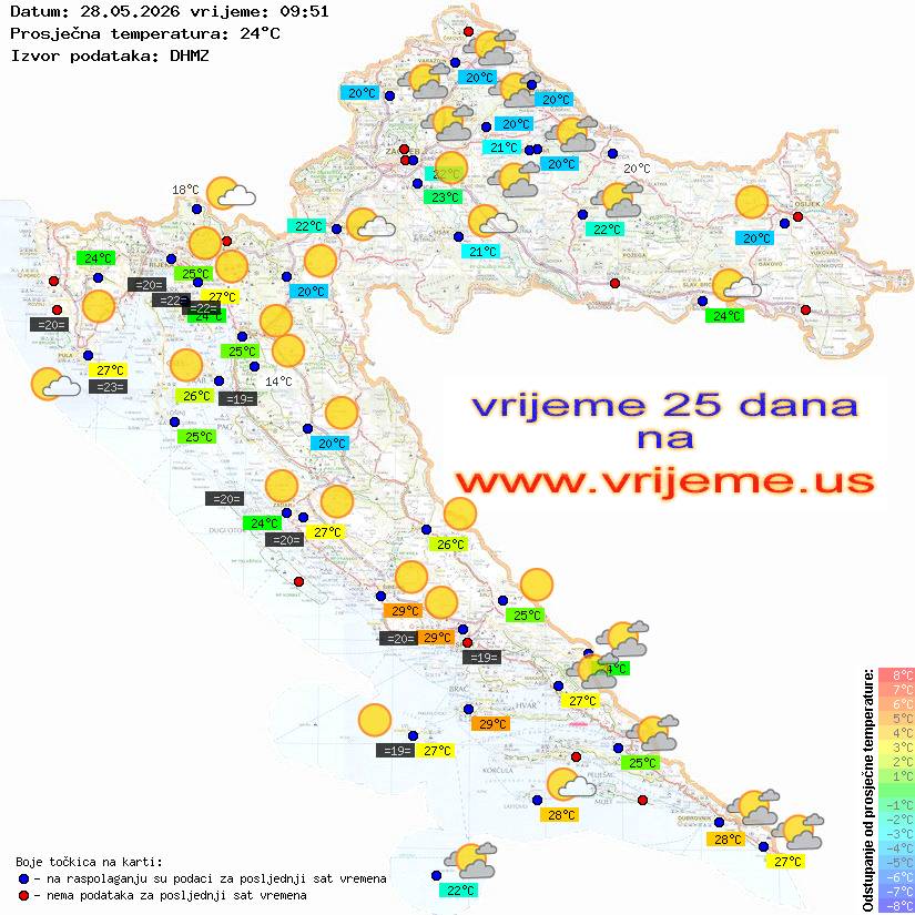 Vrijeme danas