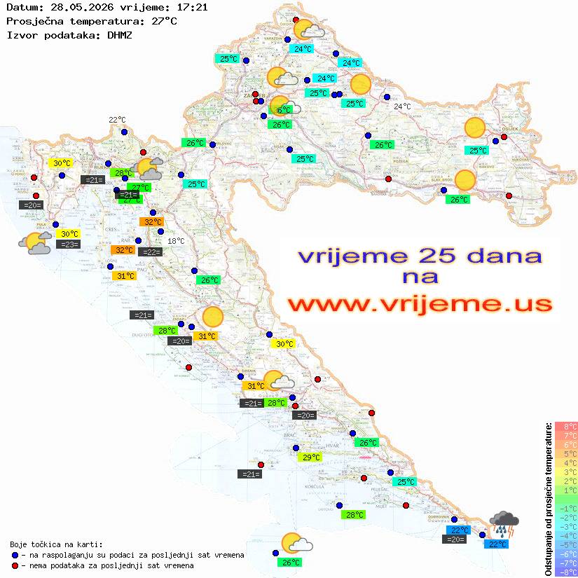Vrijeme danas