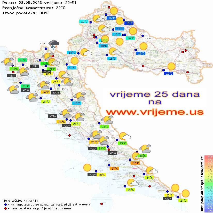 Vrijeme danas
