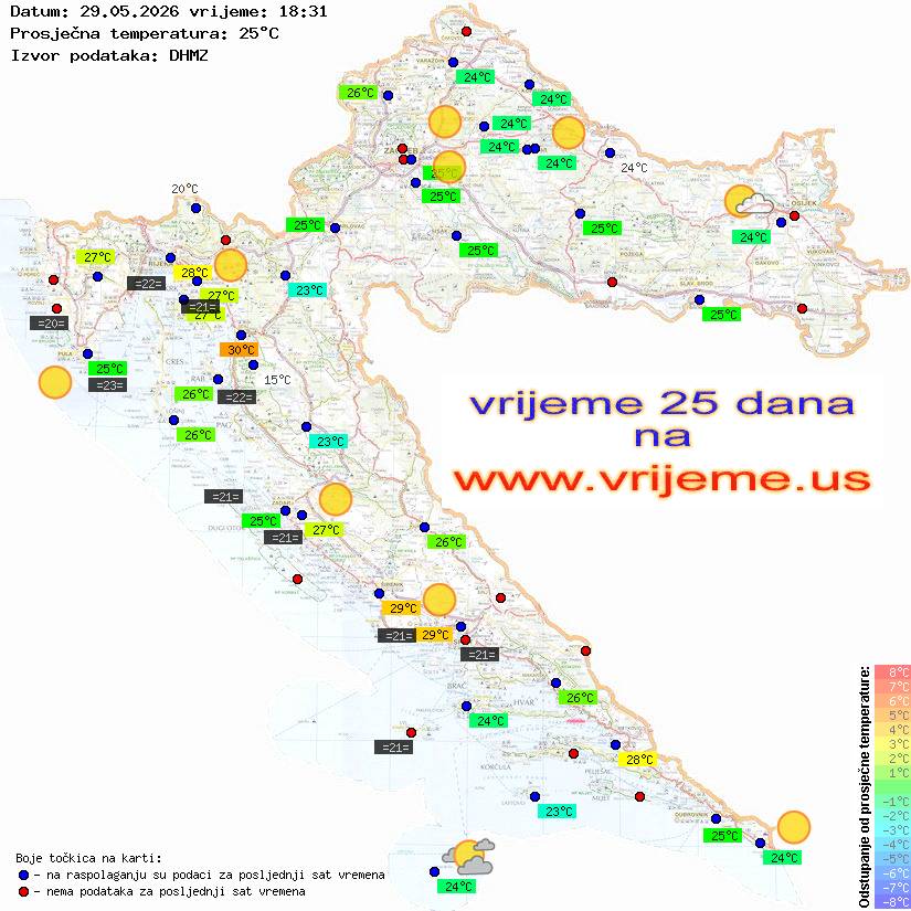 Vrijeme danas
