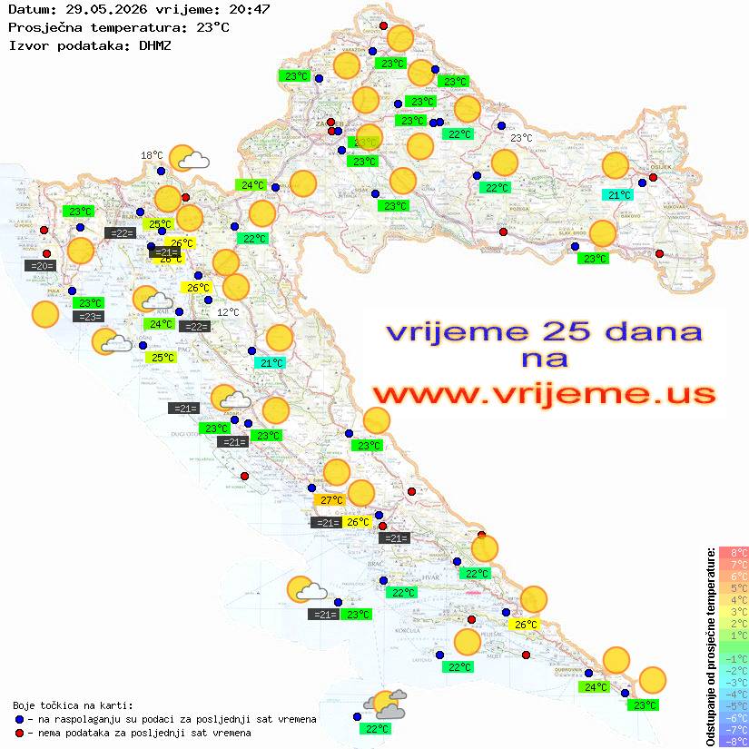 Vrijeme danas