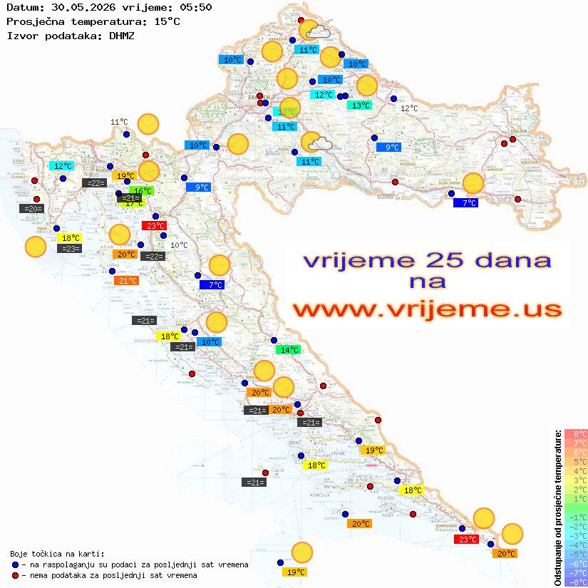Vrijeme danas