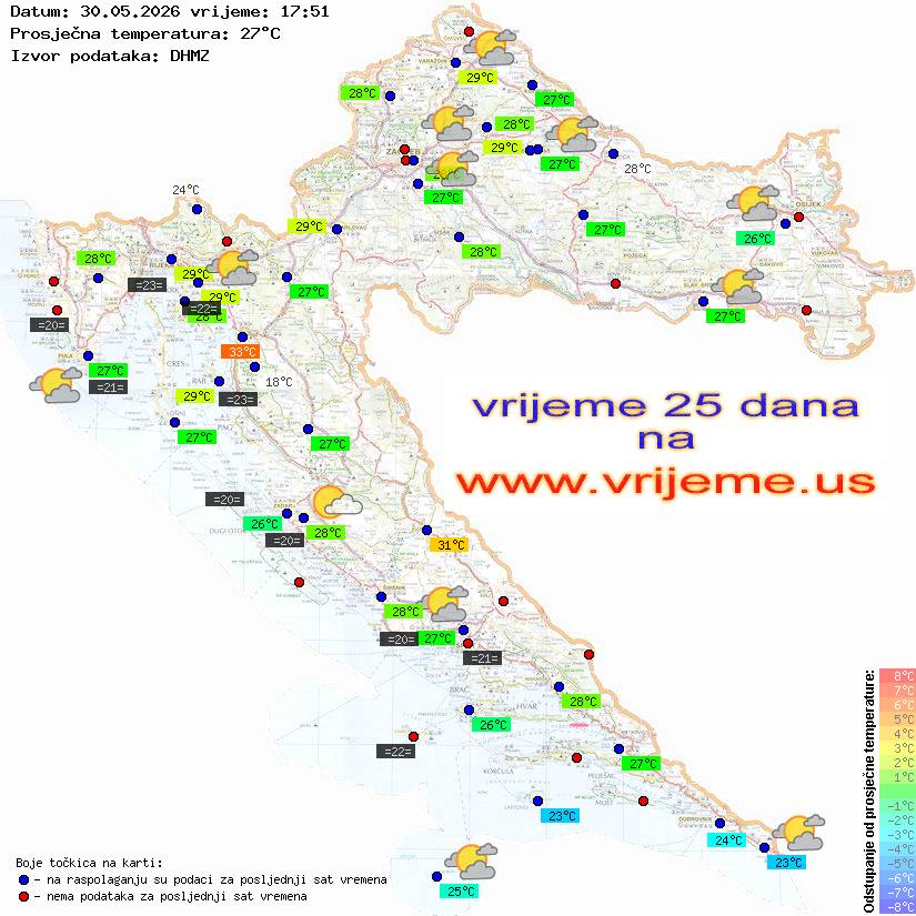 Vrijeme danas