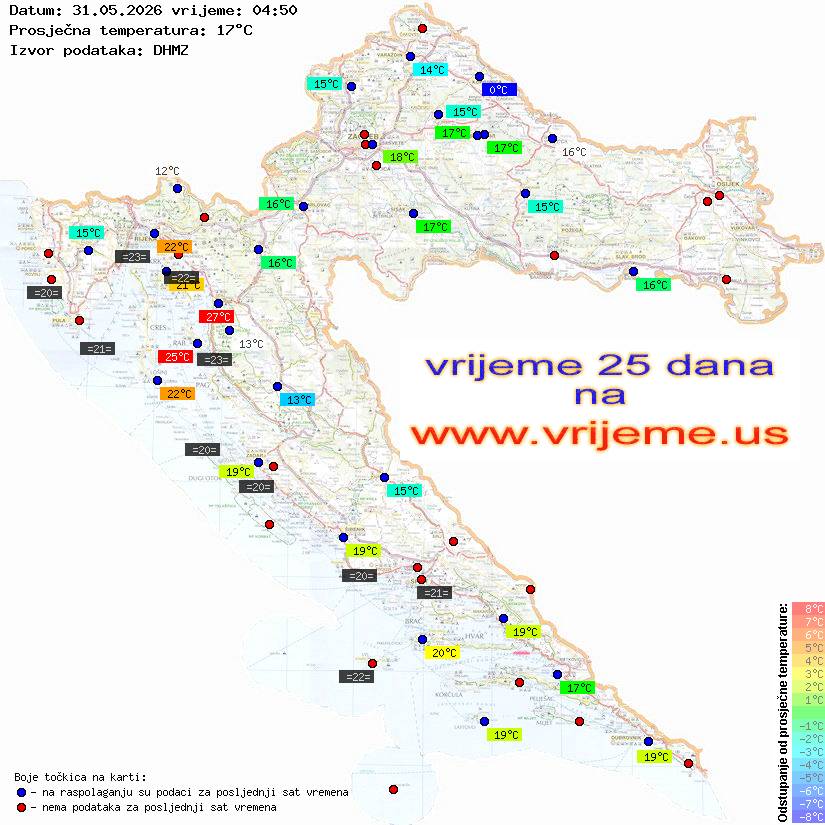 Vrijeme danas