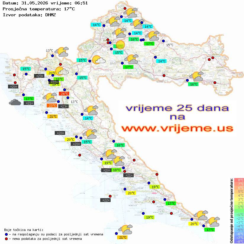 Vrijeme danas