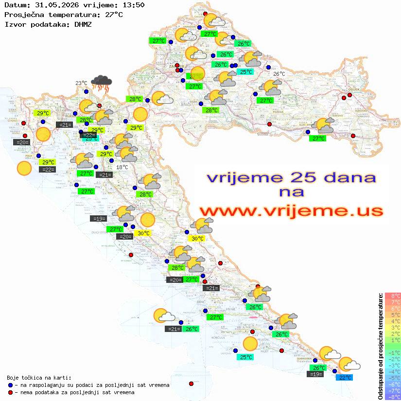 Vrijeme danas