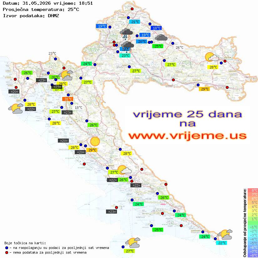 Vrijeme danas