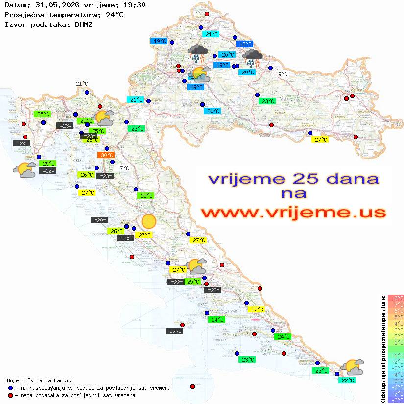 Vrijeme danas