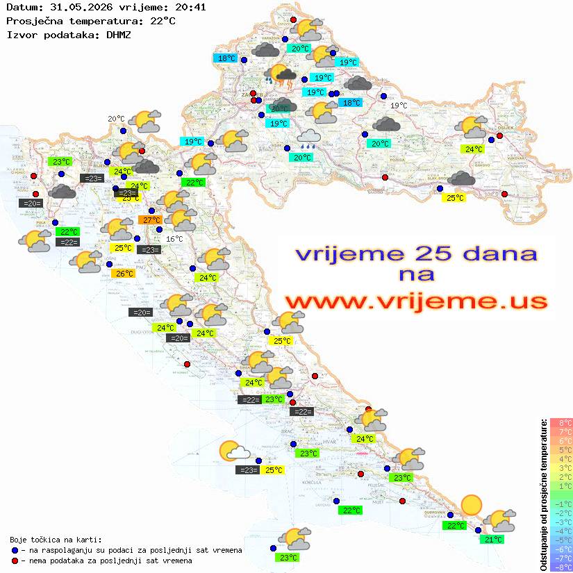 Vrijeme danas