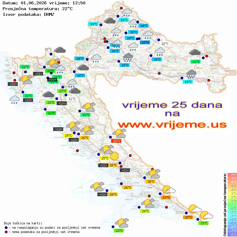 Vrijeme danas