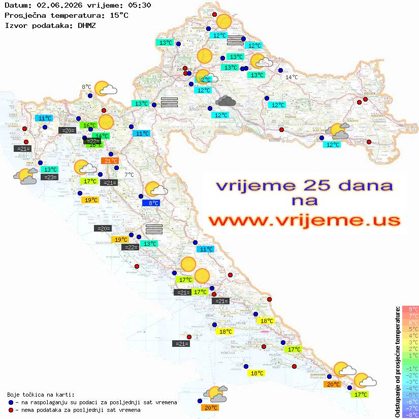 Vrijeme danas