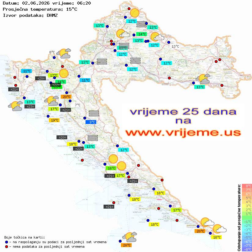 Vrijeme danas