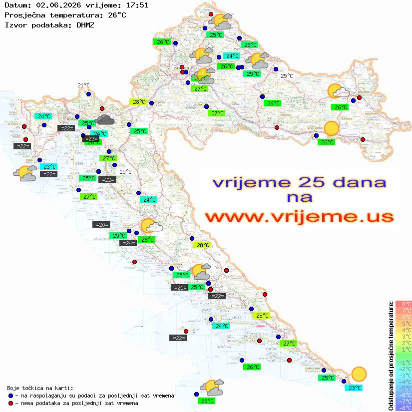 Vrijeme danas
