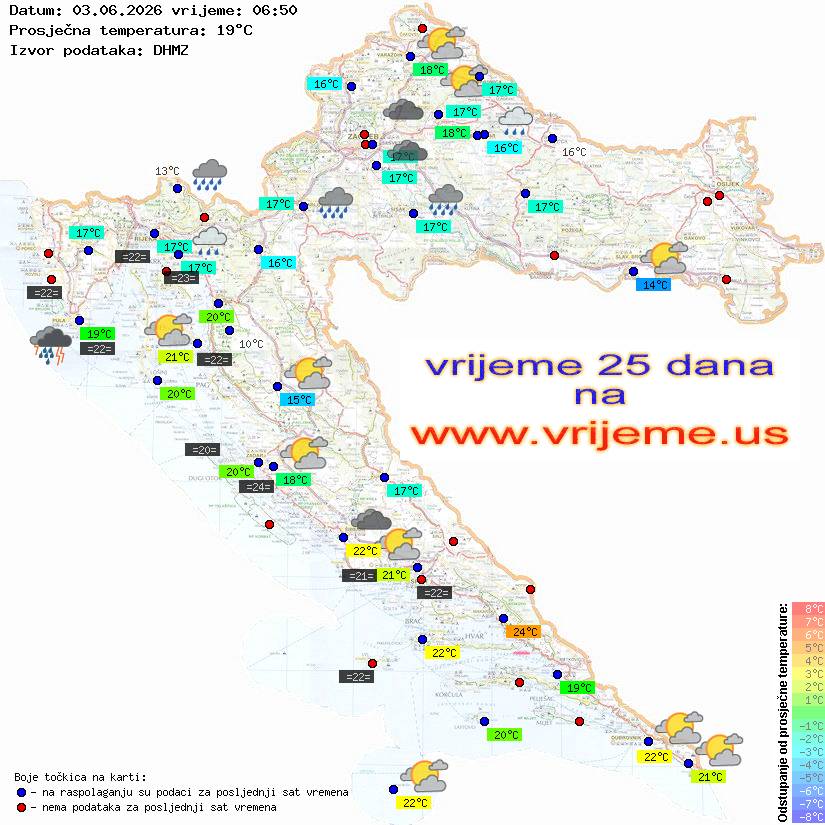 Vrijeme danas