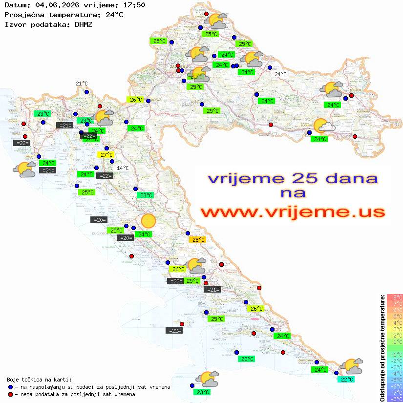 Vrijeme danas