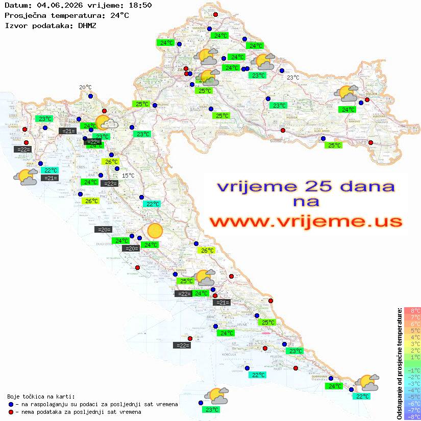 Vrijeme danas