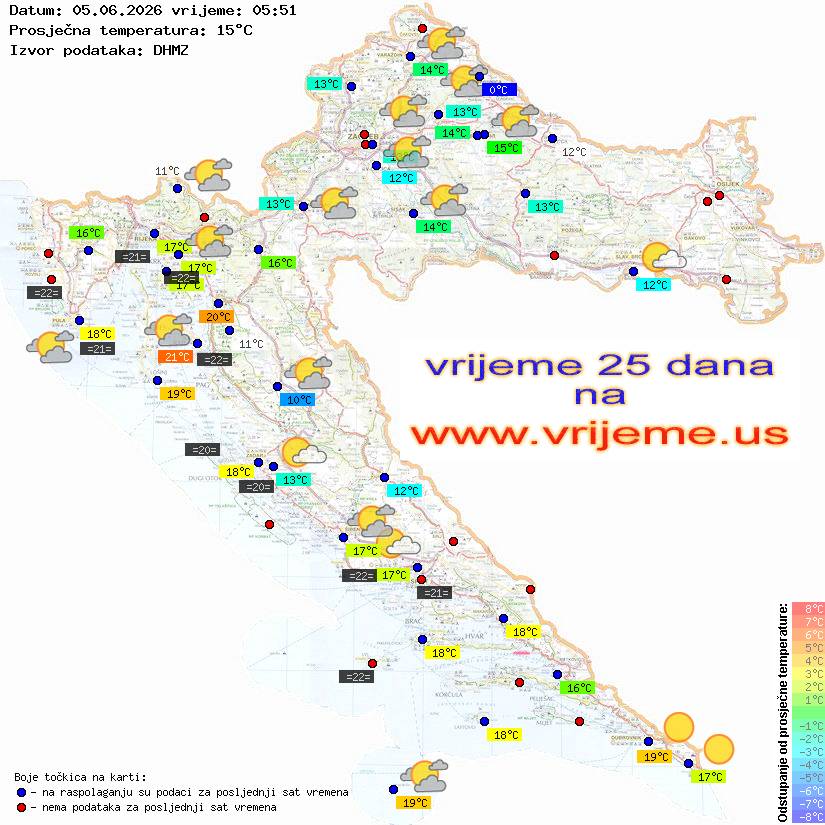 Vrijeme danas