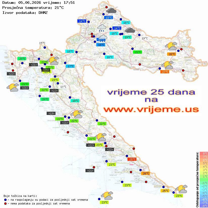 Vrijeme danas