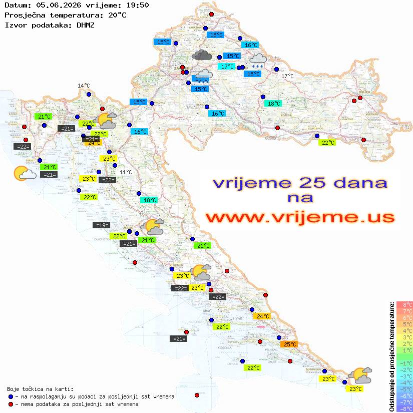 Vrijeme danas