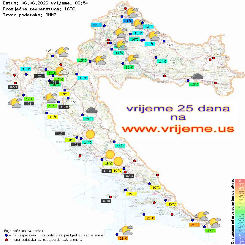 Vrijeme danas