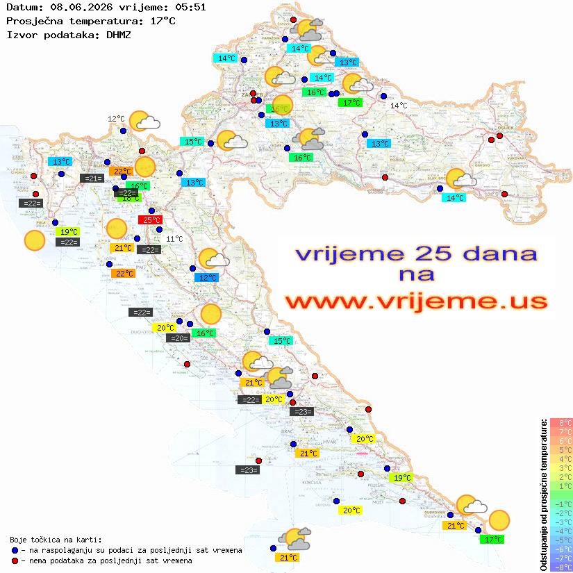 Vrijeme danas