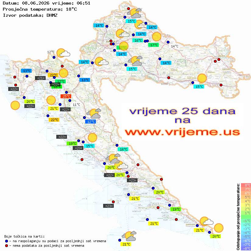 Vrijeme danas