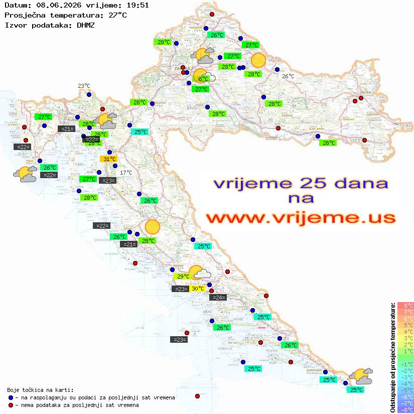 Vrijeme danas