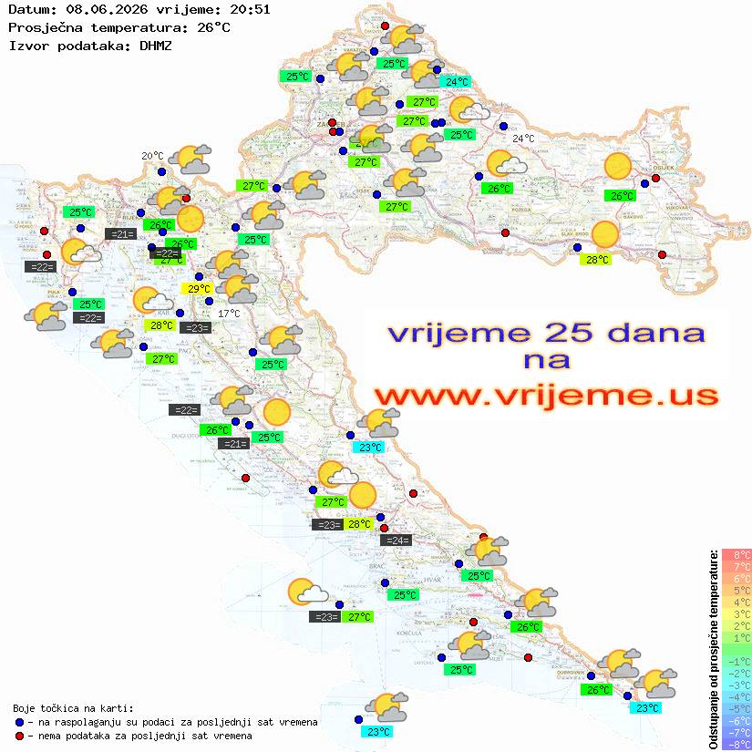 Vrijeme danas