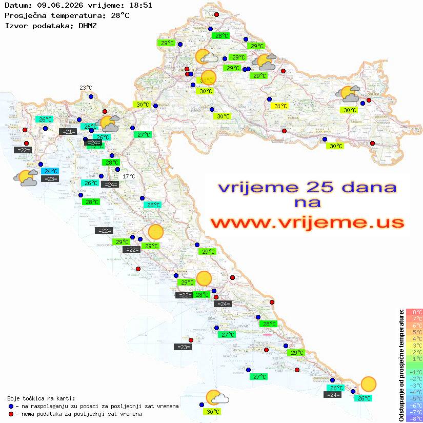 Vrijeme danas