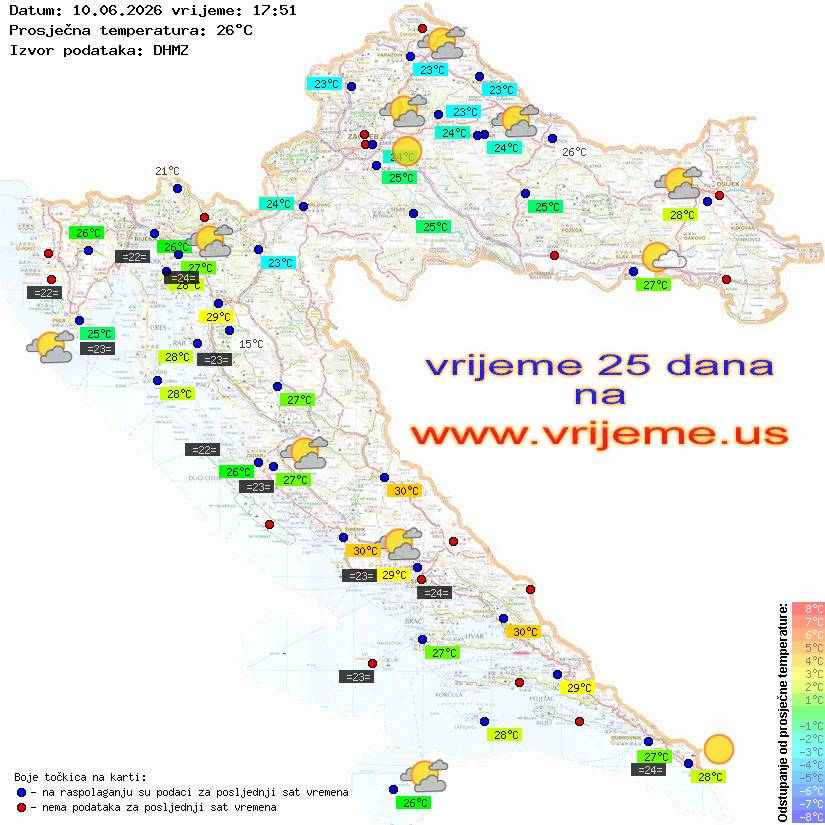 Vrijeme danas