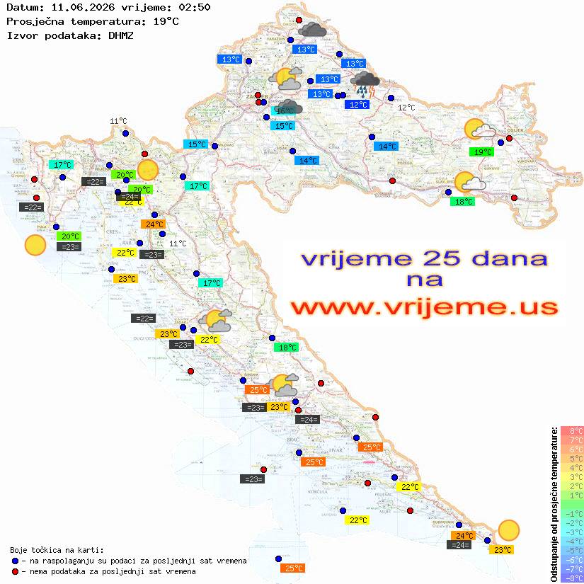 Vrijeme danas