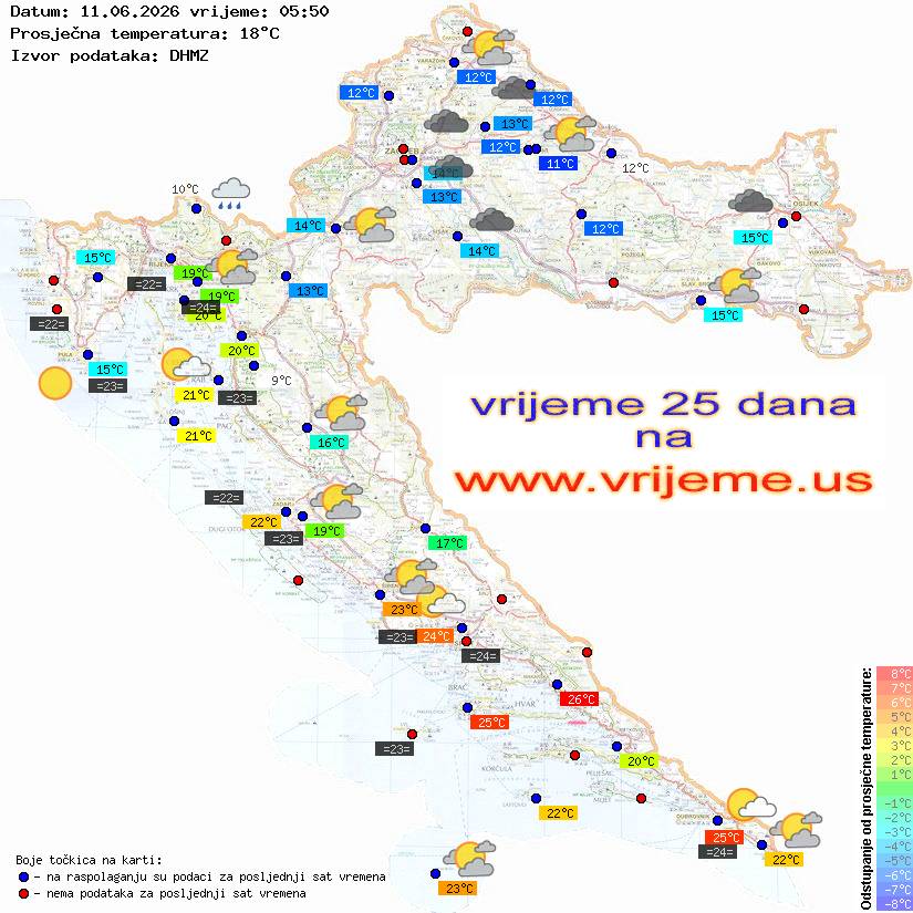 Vrijeme danas