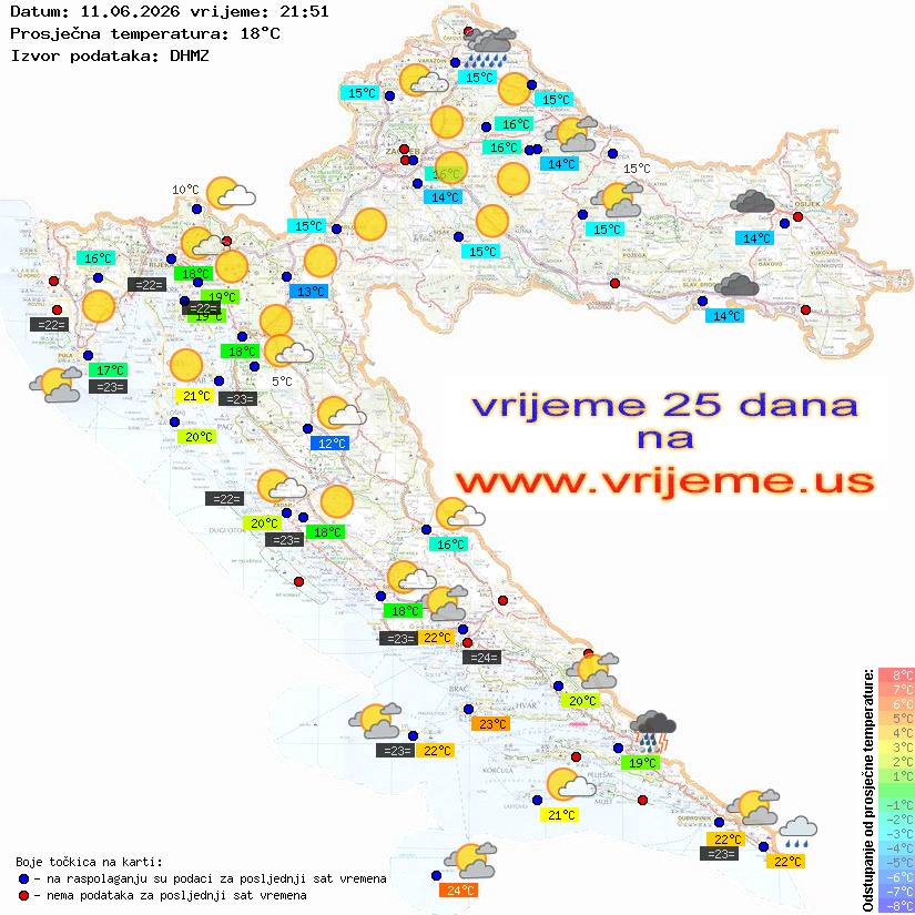 Vrijeme danas