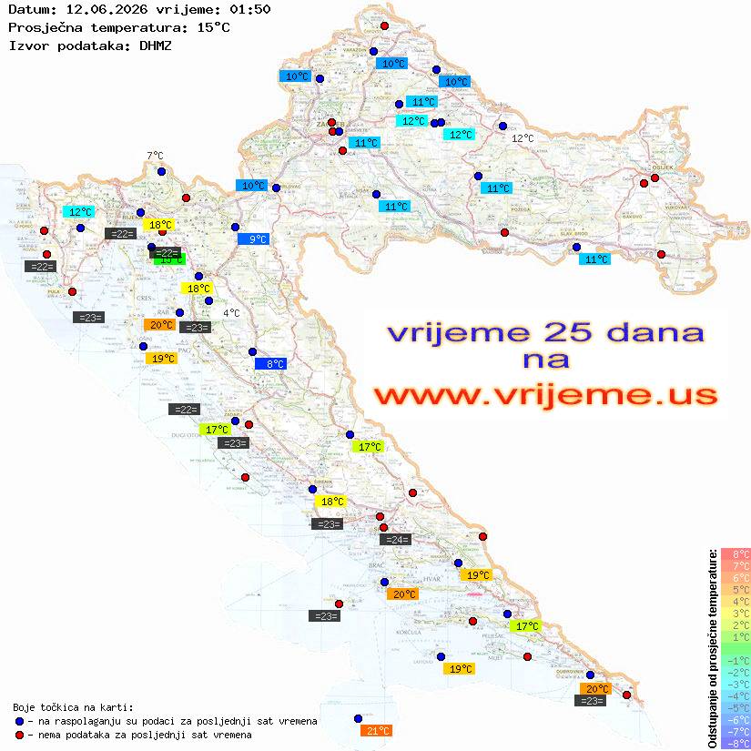 Vrijeme danas