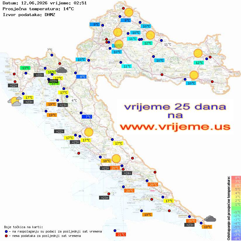 Vrijeme danas