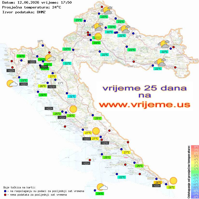 Vrijeme danas