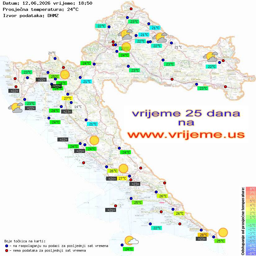 Vrijeme danas