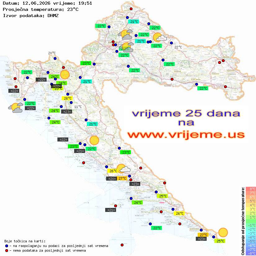 Vrijeme danas