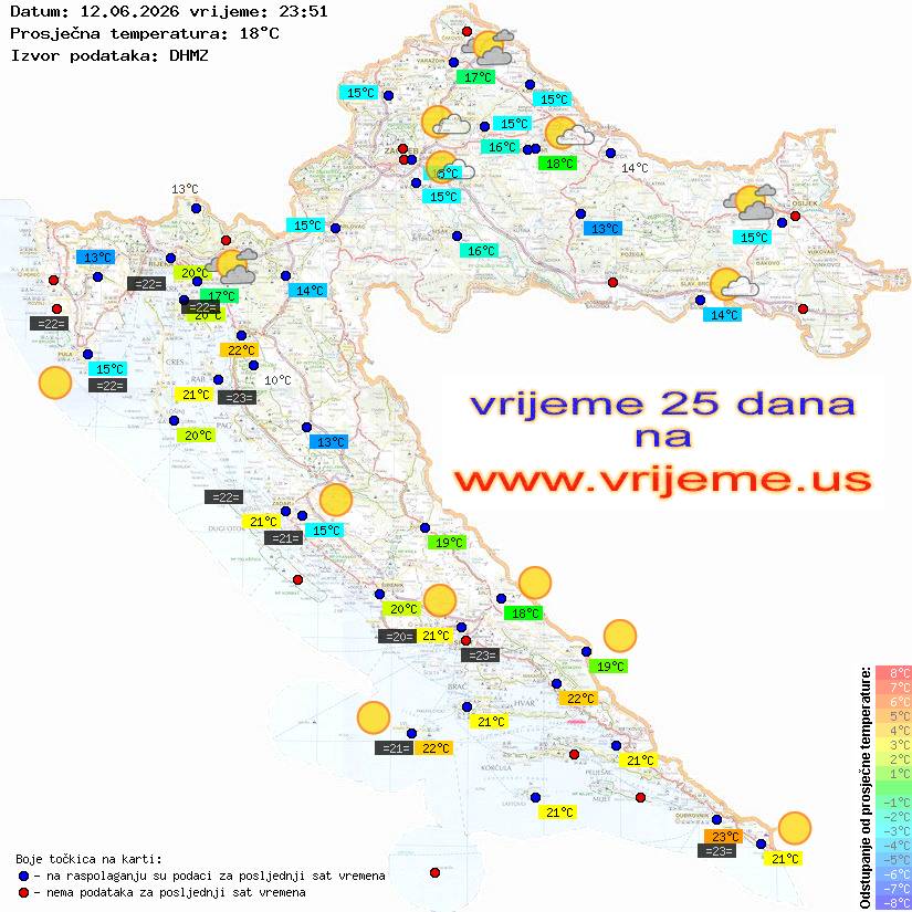 Vrijeme danas