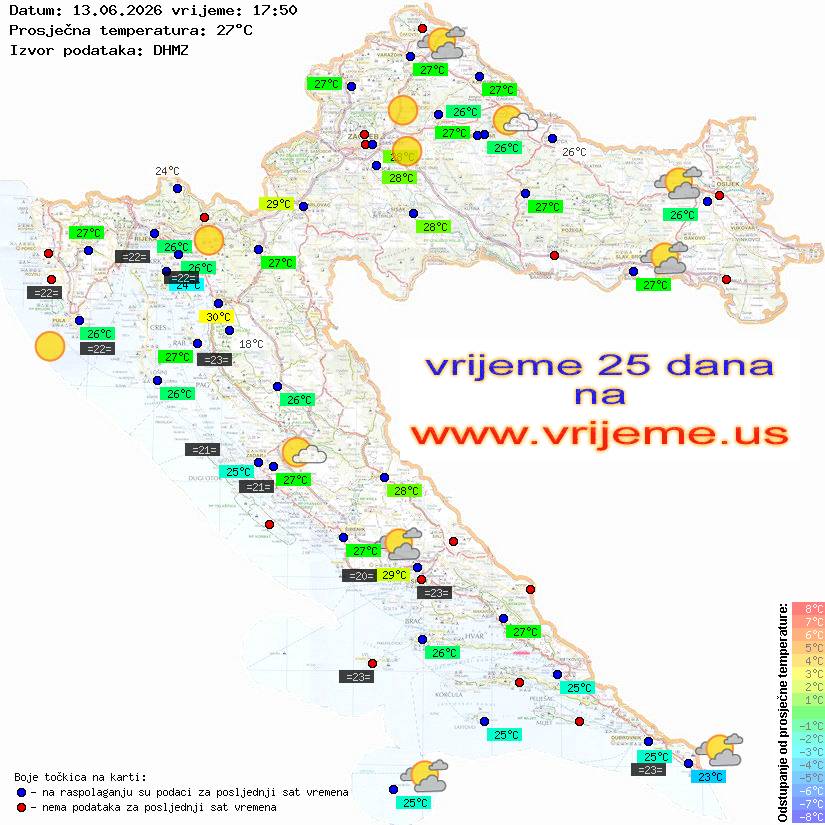Vrijeme danas