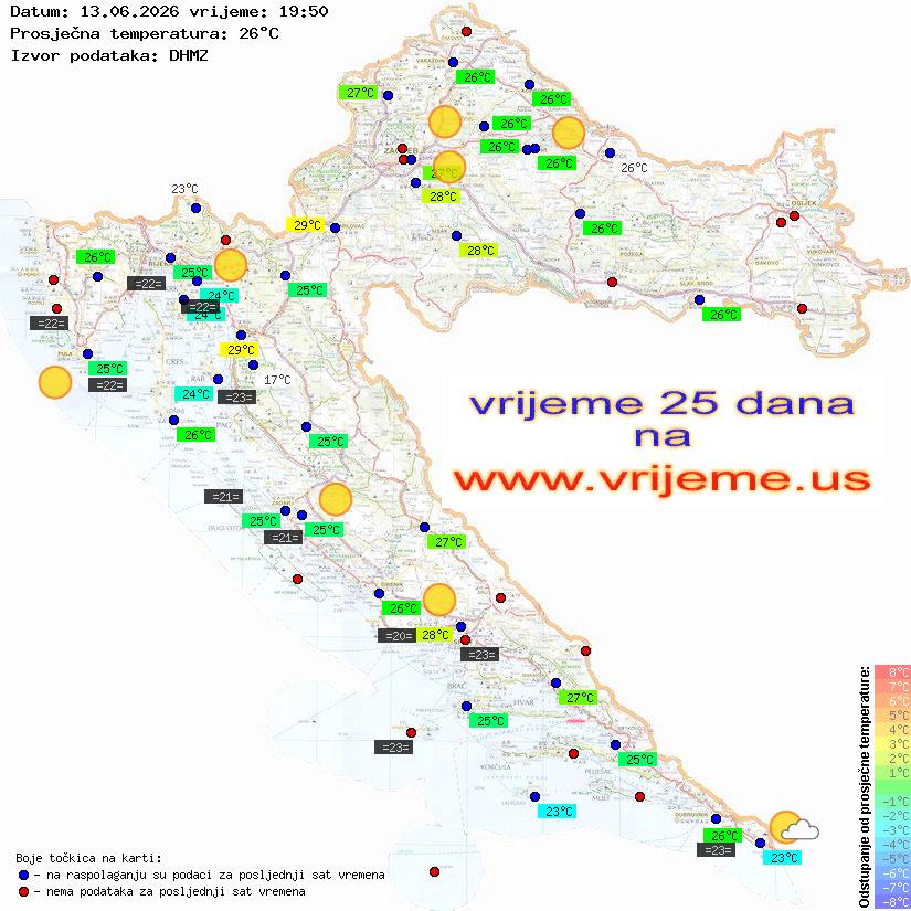 Vrijeme danas