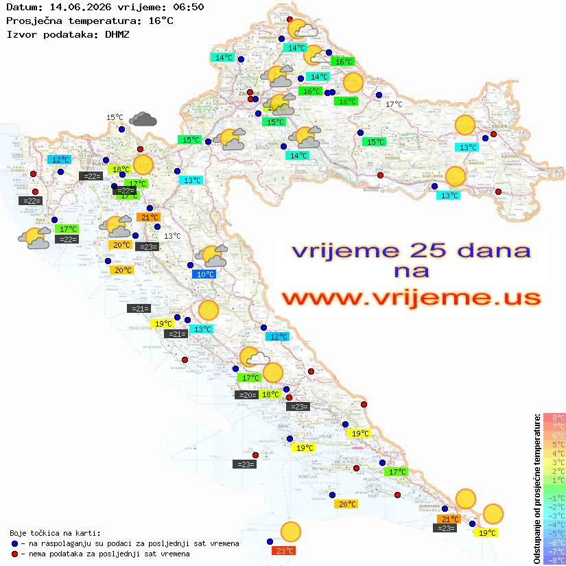 Vrijeme danas