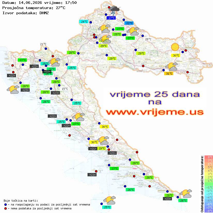 Vrijeme danas