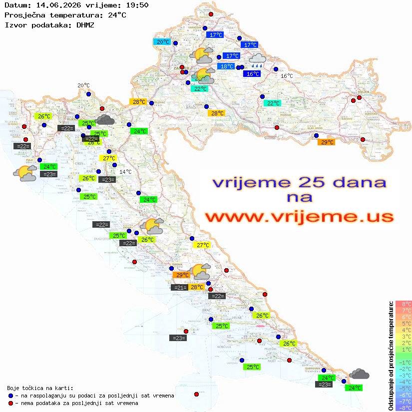 Vrijeme danas