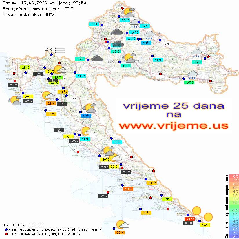 Vrijeme danas