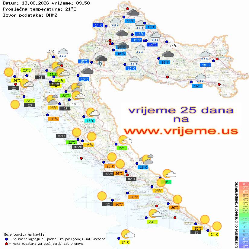 Vrijeme danas