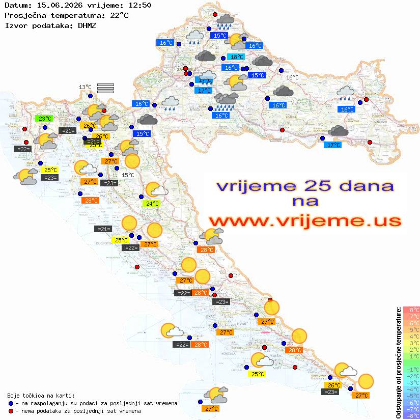Vrijeme danas