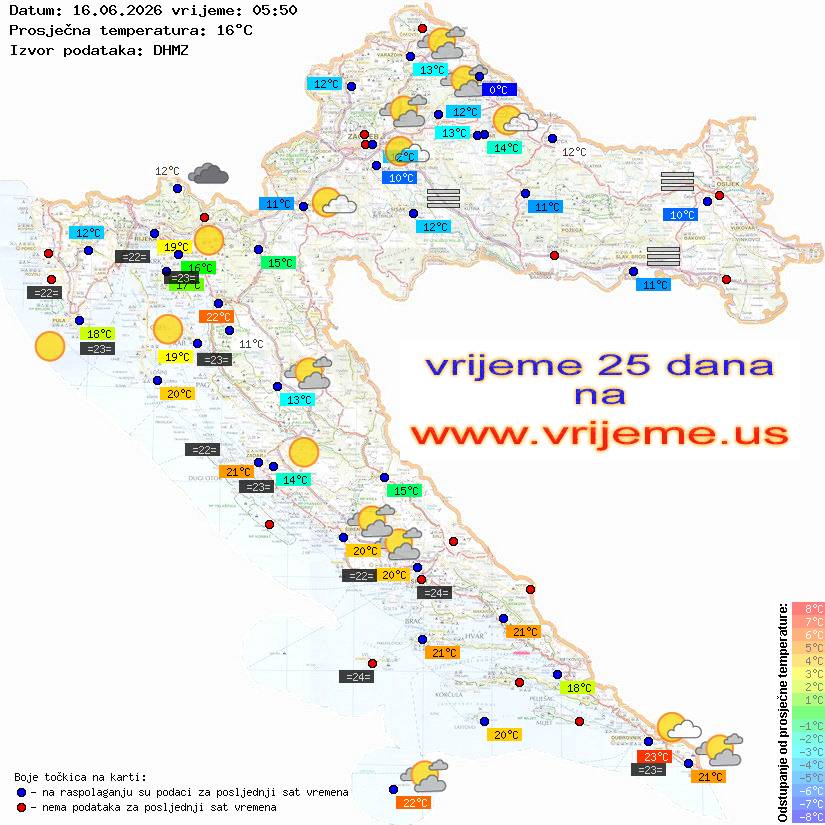 Vrijeme danas