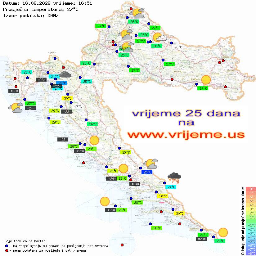 Vrijeme danas