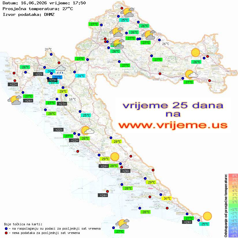 Vrijeme danas
